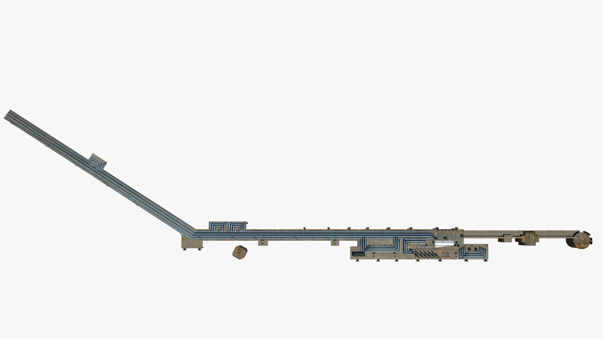 Marine Oil Terminal 3D Model - TurboSquid 1234827