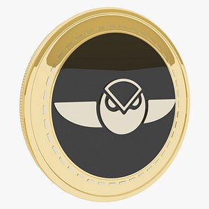 Gnosis Cryptocurrency Gold Coin model