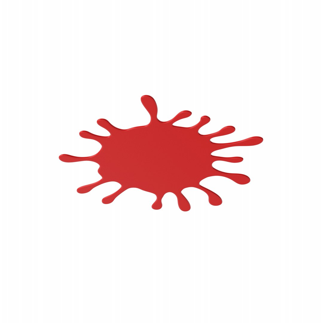 3D Red Splash - TurboSquid 1975158