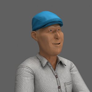 3d old man