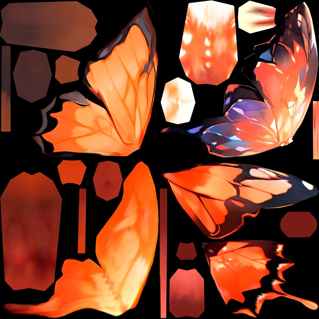 Fantasy Butterfly Anime Style model https://p.turbosquid.com/ts-thumb/IR/GScD3w/GR/uv/jpg/1690239327/1920x1080/fit_q87/786077cb1ba27bd8066c79b98723e3f83eaa0eb2/uv.jpg