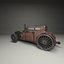 steampunk car model