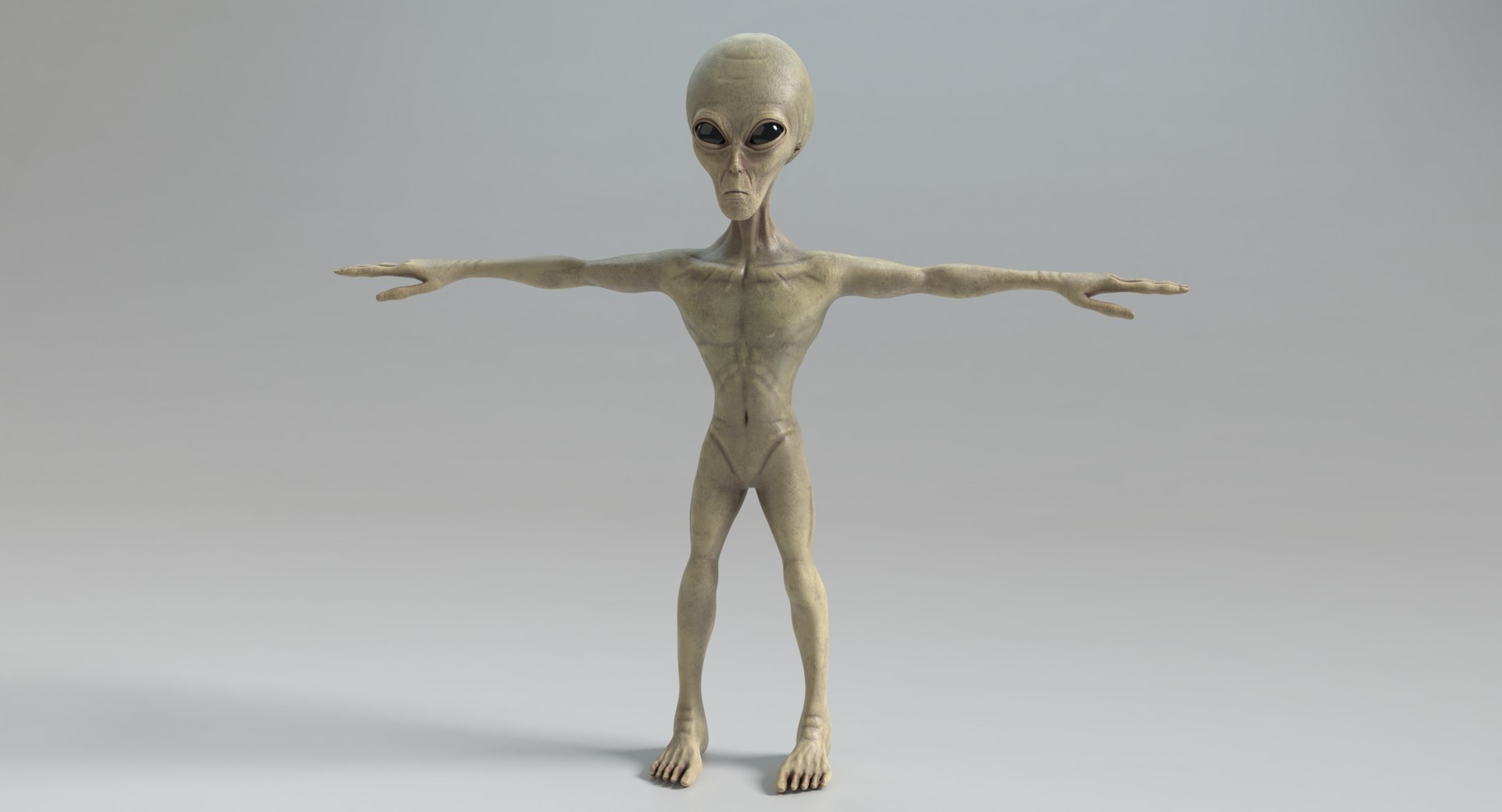 3d Male And Female Grey Alien Set Turbosquid 2115504