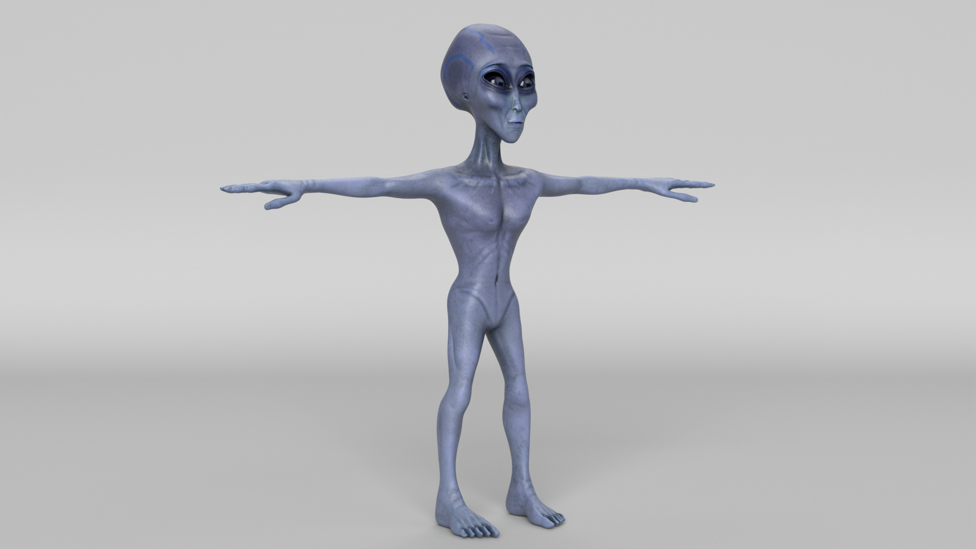 3D Male And Female Grey Alien Set - TurboSquid 2115504