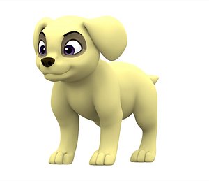 labrador puppy 3D