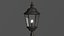 Antique lamp post