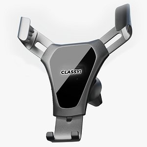 3D Car Mobile Holder - 3D Model Ready to Render inside Blender