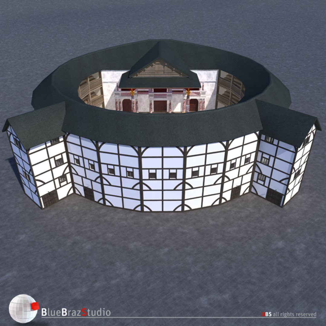 3d Model Globe Theatre