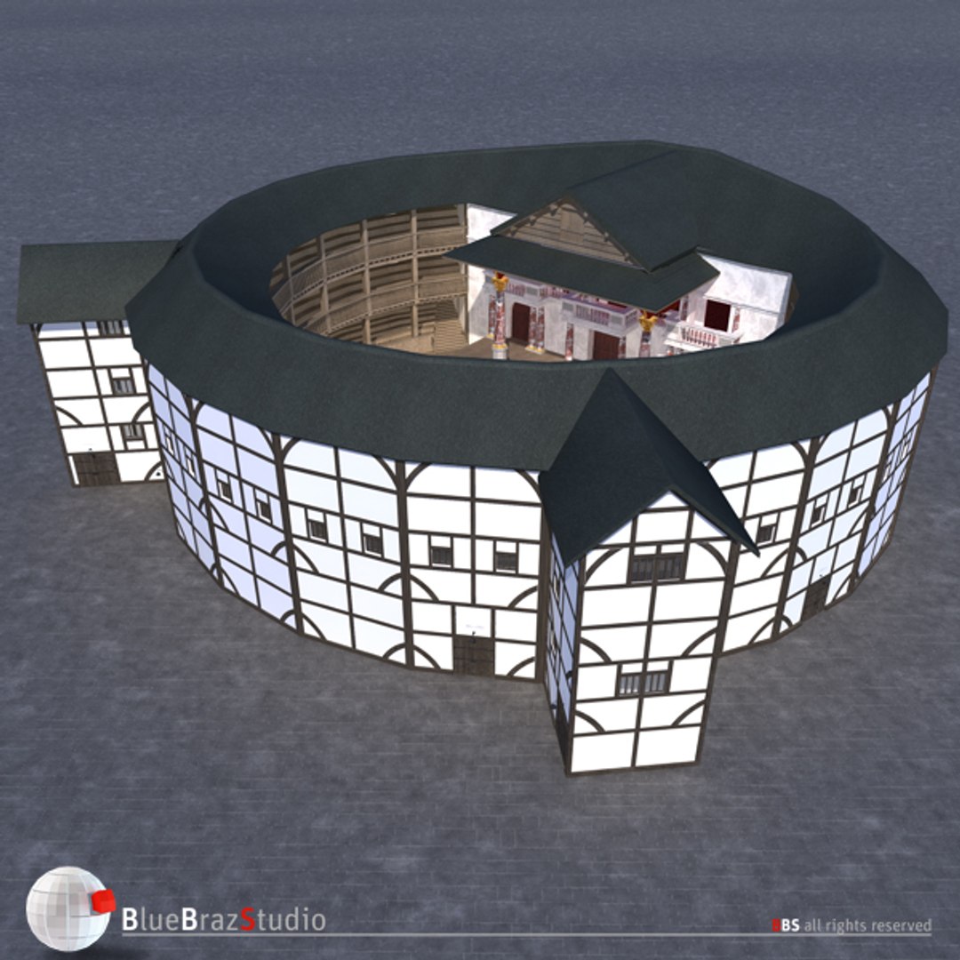 3d Model Globe Theatre