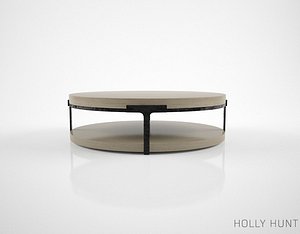 Holly Hunt Tudor cocktail table