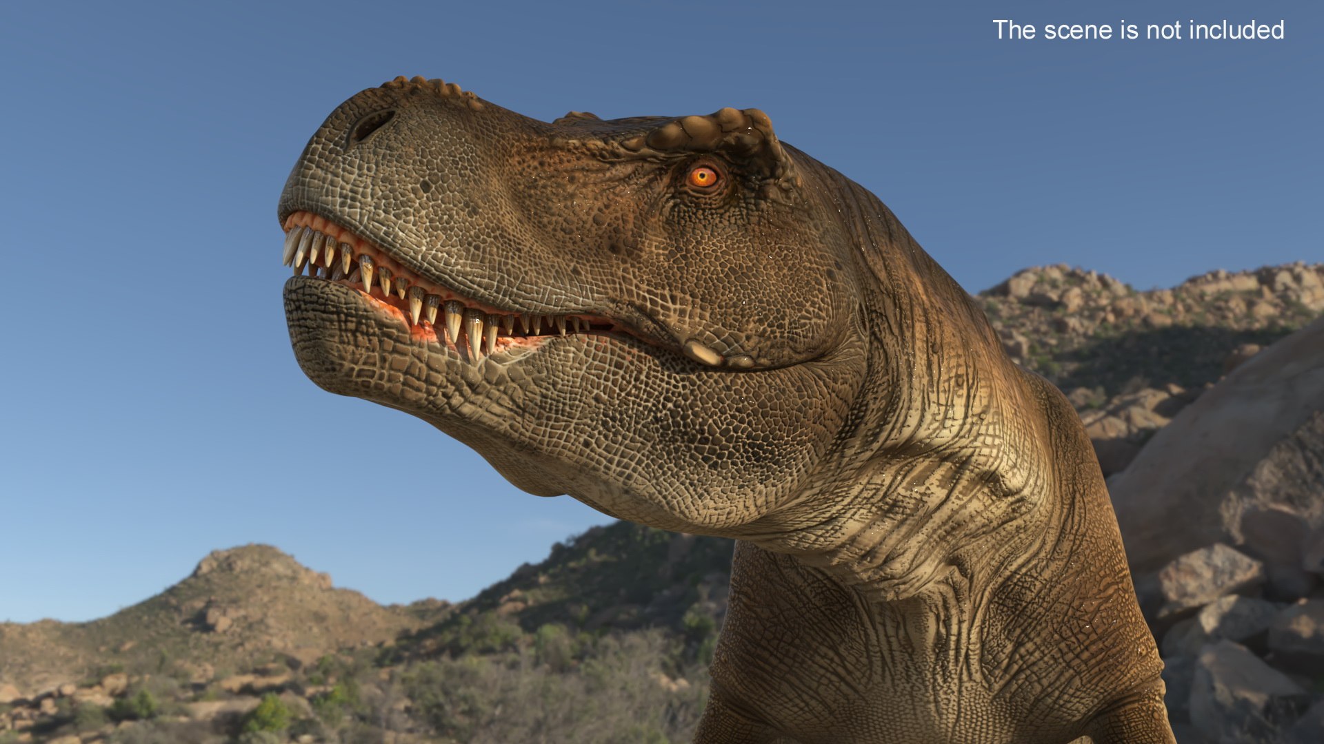 3D Model Tyrannosaurus Rex Dinosaur Rigged - TurboSquid 2382470
