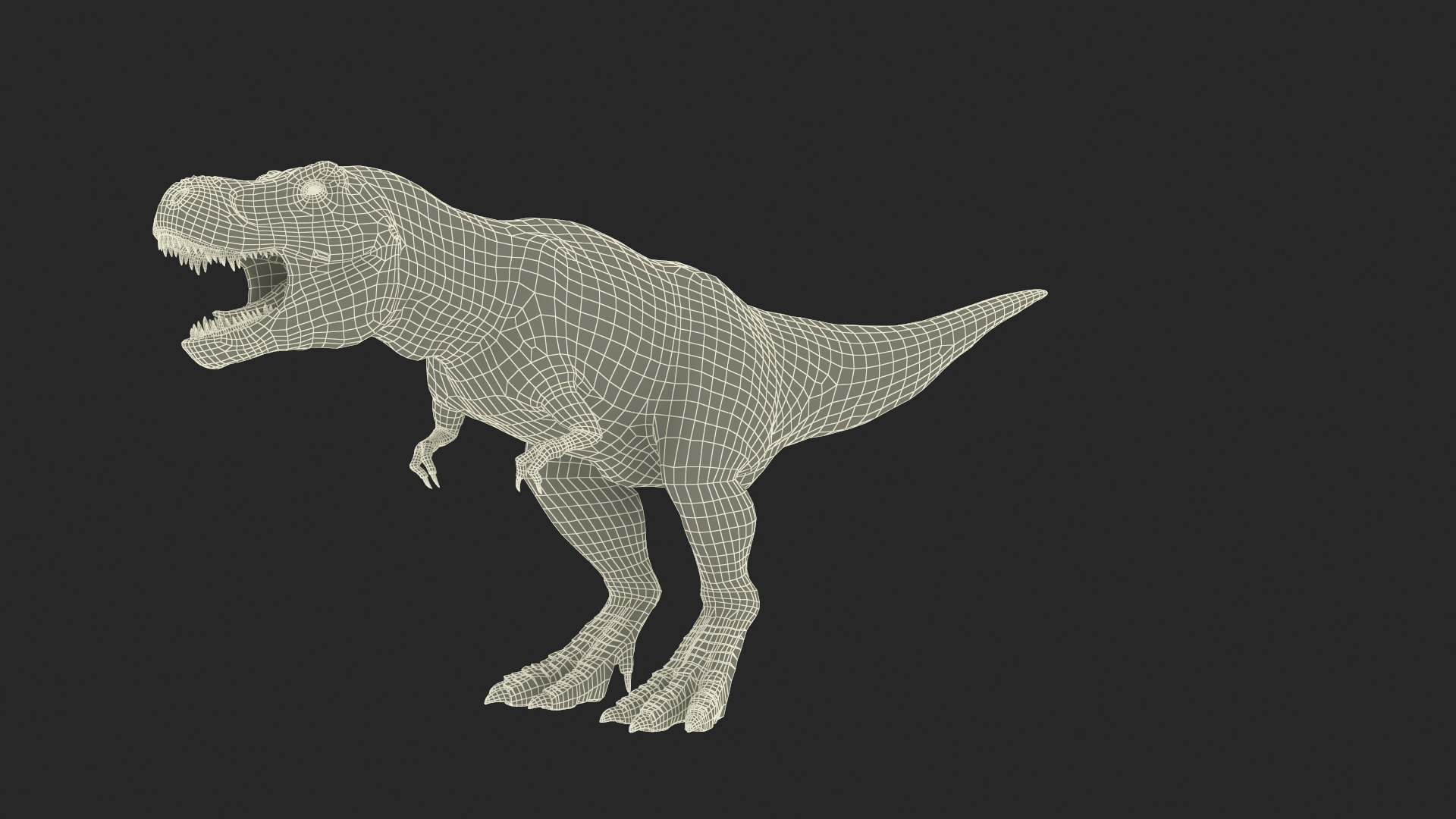 3D Model Tyrannosaurus Rex Dinosaur Rigged - TurboSquid 2382470