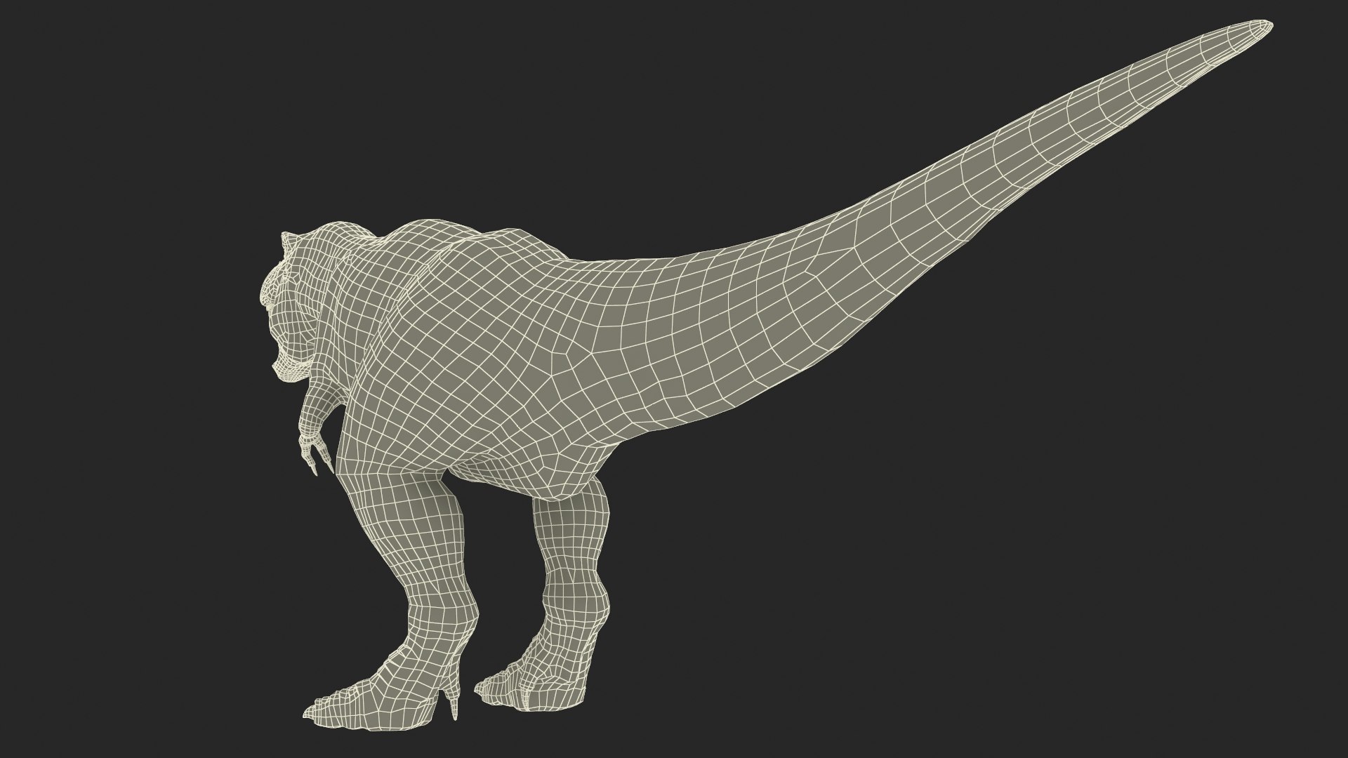 3D Model Tyrannosaurus Rex Dinosaur Rigged - TurboSquid 2382470