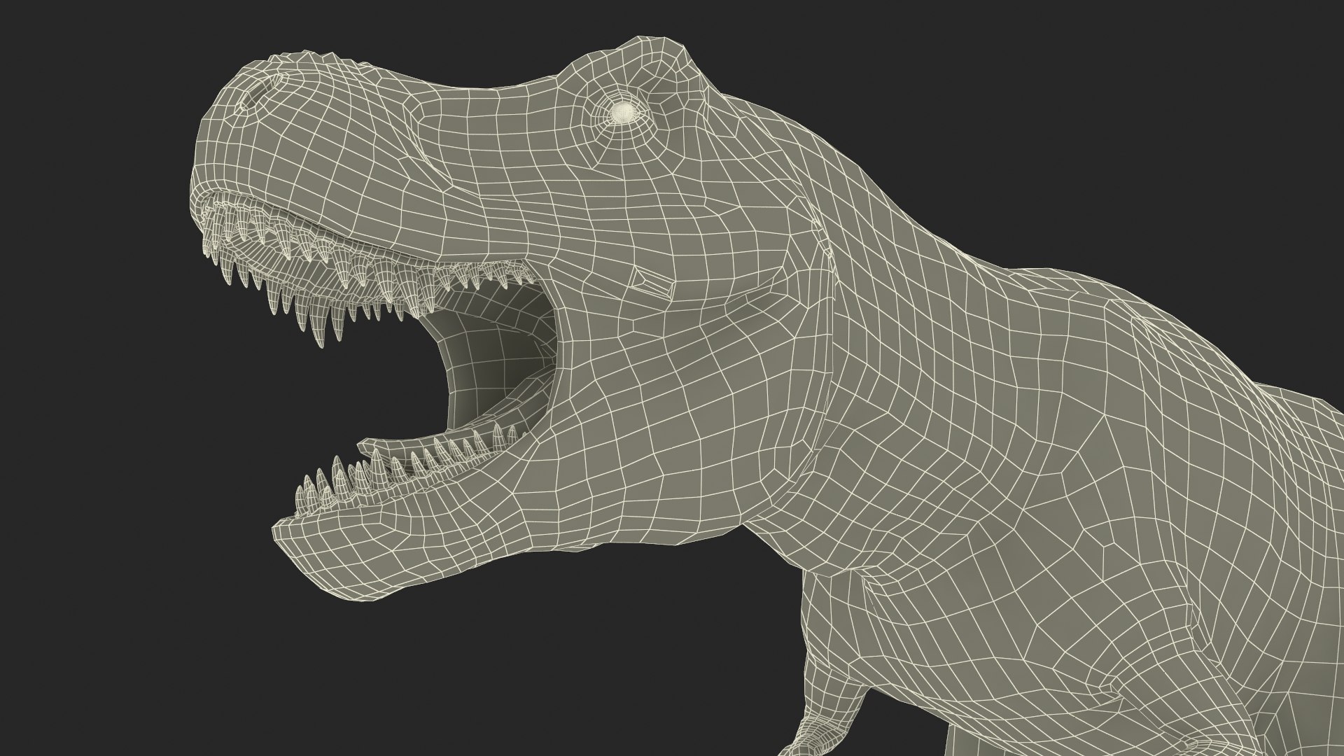 3D Model Tyrannosaurus Rex Dinosaur Rigged - TurboSquid 2382470