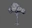 Fluffy tree 02 3D model