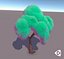 Fluffy tree 02 3D model