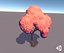 Fluffy tree 02 3D model