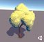 Fluffy tree 02 3D model