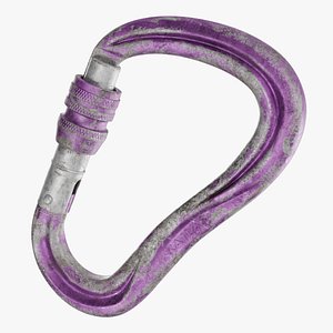 3D Carabiner 02 q