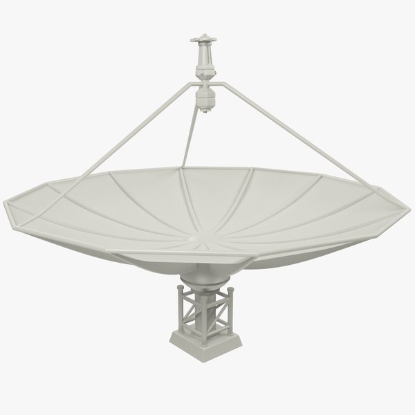 satellite dish 3D model