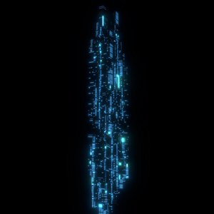 skyscrapers sci fi architectural 3D