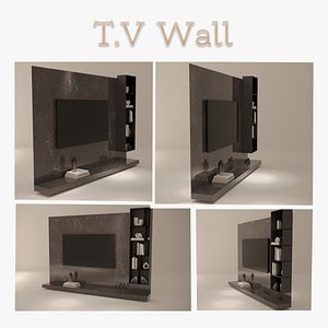Tv wall 3D
