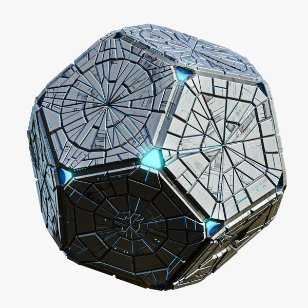 3D Pentagon Spaceship Hedra Real Time