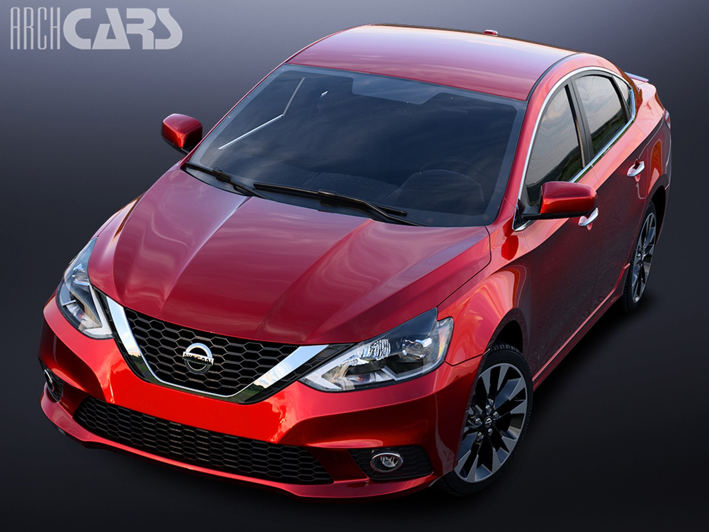 3D Model Nissan Sentra - TurboSquid 1200897