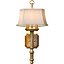Brass wall sconce lamp in a modern classic style Art Deco 3D model