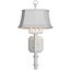 Brass wall sconce lamp in a modern classic style Art Deco 3D model