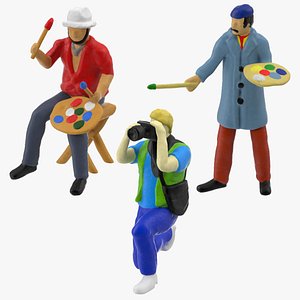 3d model miniature artists