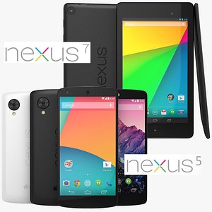 Google Nexus 5 And Nexus 7 Collection