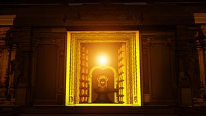 Lord shiva temple 3D