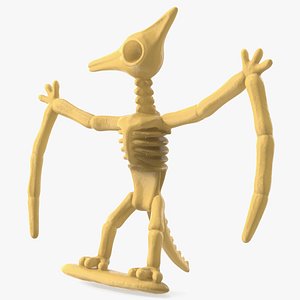 3D model Fossil Pterodactyl Toy