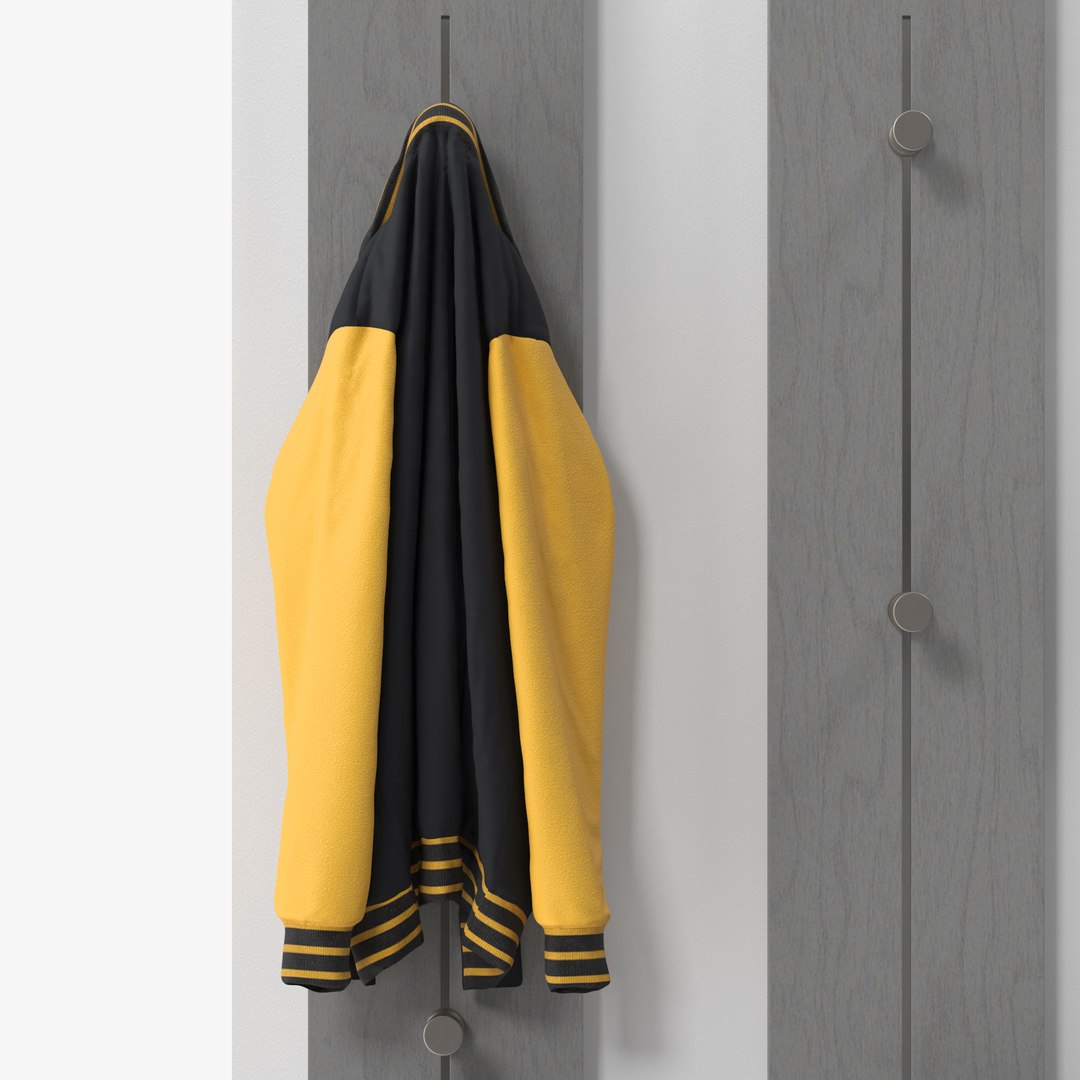 3D Pin Hang Coat Rack Model TurboSquid 1794669