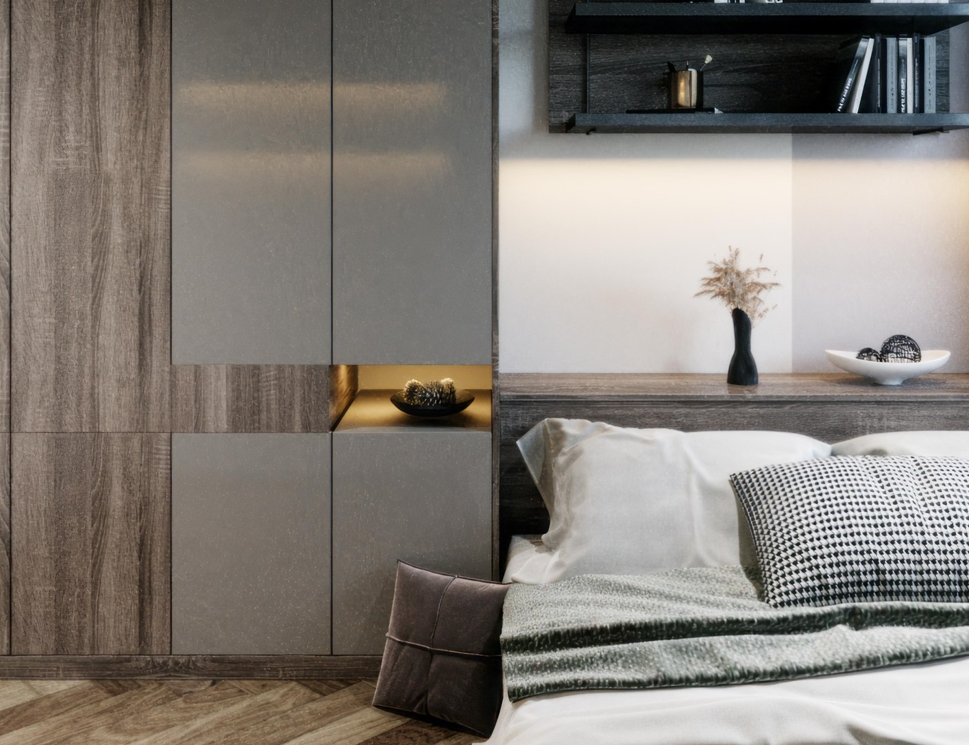3D model tatami bedroom Modern - TurboSquid 2111663