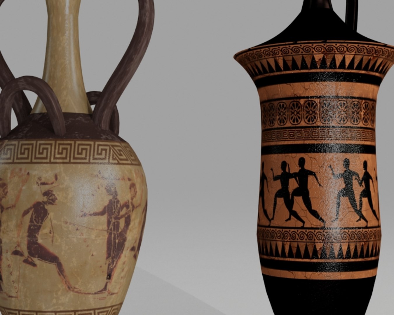 3dsmax Ancient Pottery-amphora