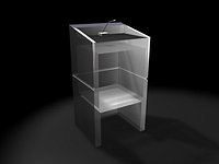 Plexi Glass Podium