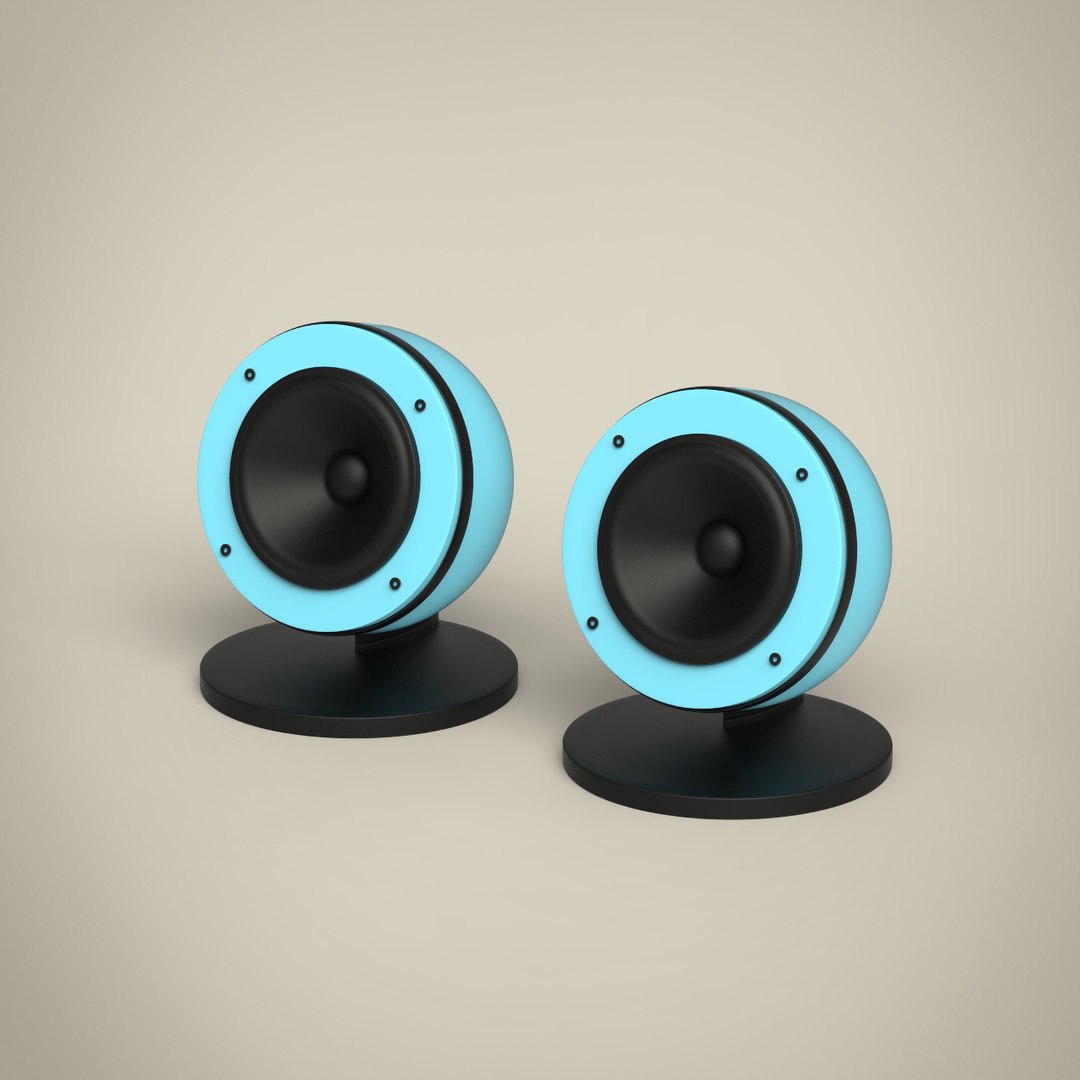 3D Speakers - TurboSquid 1789886