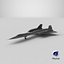 Lockheed SR-71 Blackbird 3D