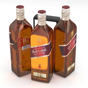 Johnnie Walker Blended Scotch Whisky Red Label 1L Bottle