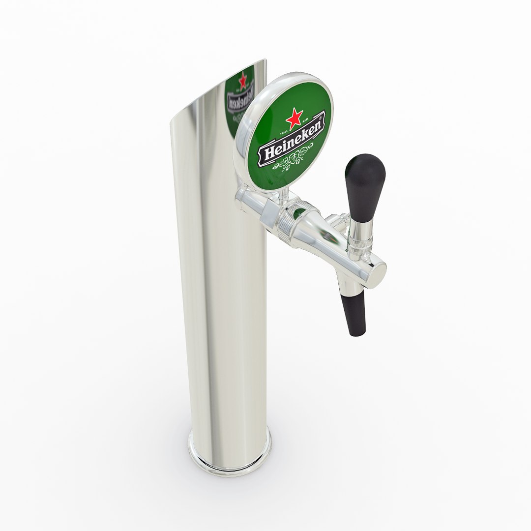 Beer Tower Dispenser - 3D Model by Blenduffo