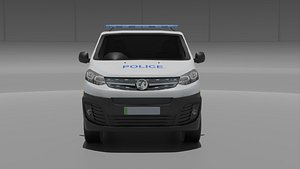 UK Police Vauxhall Van