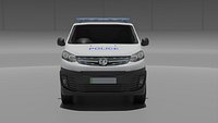 UK Police Vauxhall Van