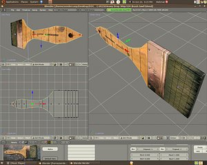 120 brush 3d model