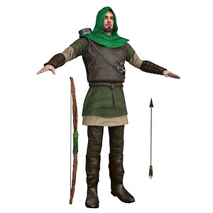 3D model robin hood