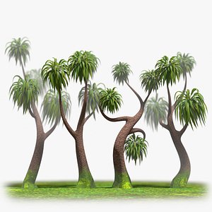 Fantasy Trees Animated Unity