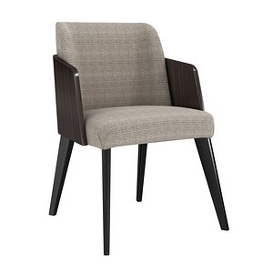Caracole Olav dining chair 3D