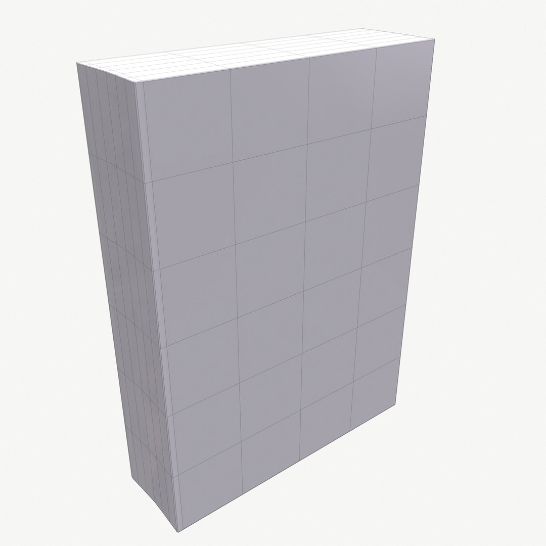 3D Model Paperback Novel TurboSquid 1355468