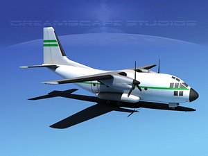 3d model aircraft spartan transports